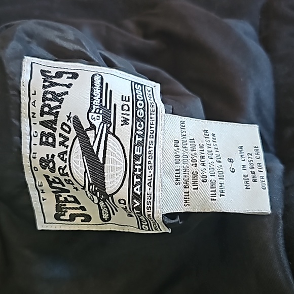 STUNNING STEVE & BARRYS REVERSIBLE WOOL MIX JACKET - Picture 8 of 8